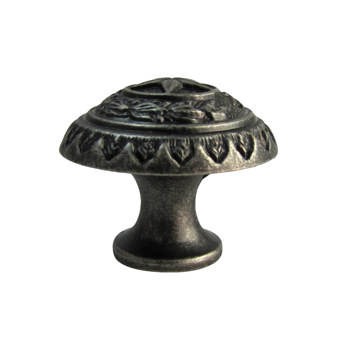 Pewter Texas Seal Kitchen Drawer Pull Screw Vanity Knob Cabinet Dresser Hardware - Image 2