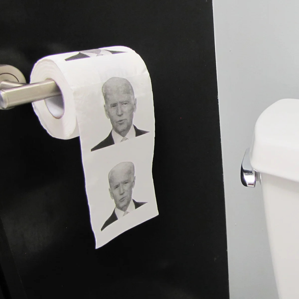 President Joe Biden Toilet Paper Roll Novelty TP Prank Joke Political Gag Gift - Image 4