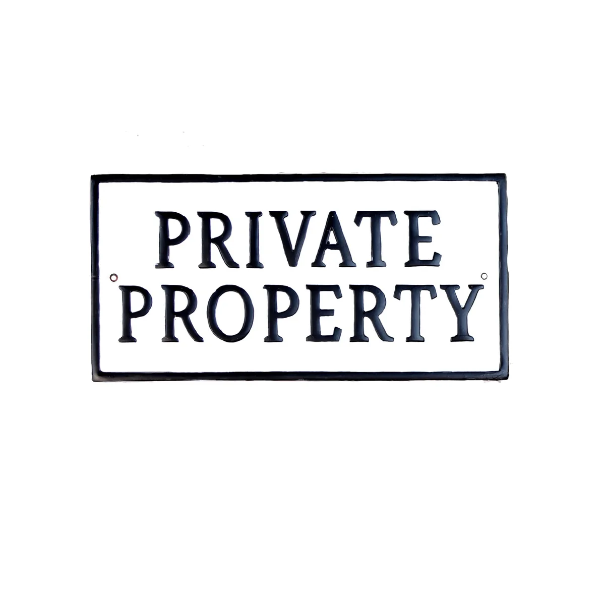 Private Property Gate Fence Wall Sign Front Porch Door Plaque Yard Home Decor