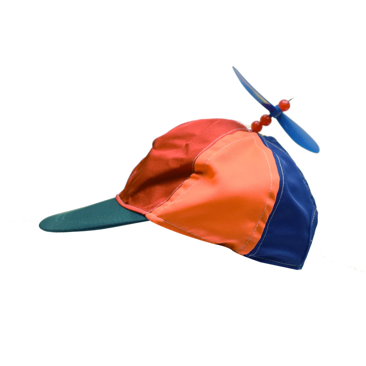 Propeller Nerd Baseball Hat Helicopter Beanie Crazy Cap Funny Costume Accessory - Image 2