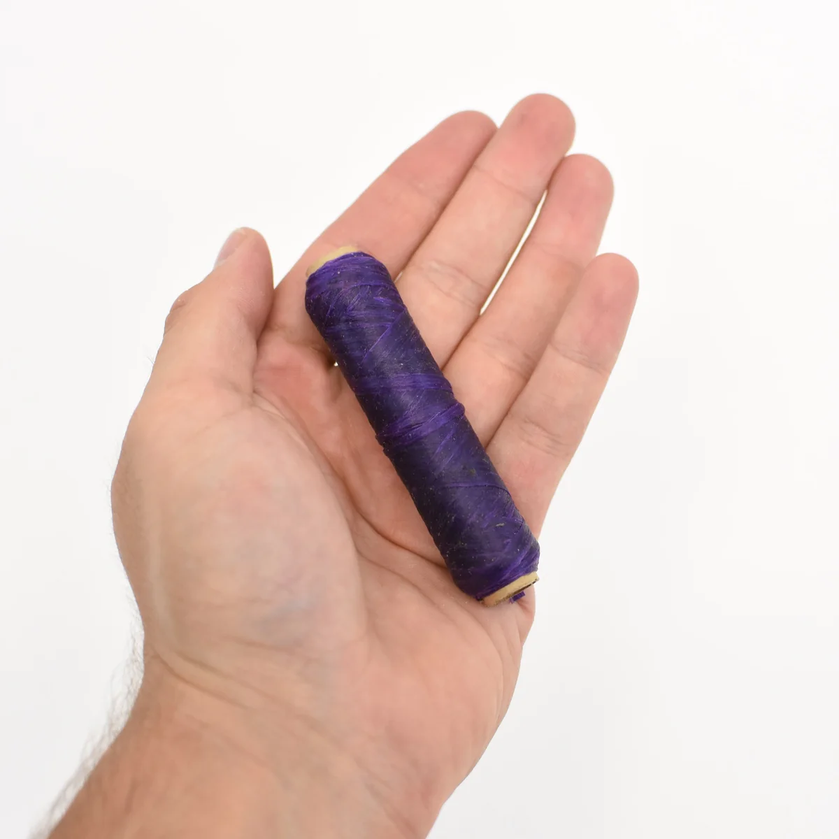 Purple Heavy Duty Wax Sinew Waxed Leather Cord Craft Bead Thread Sewing Supplies - Image 3