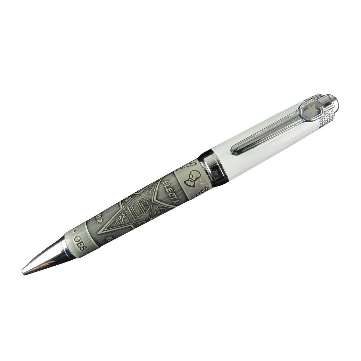 Quality Eastern Star Masonic Ballpoint Pen Set Freemason Master Mason Gift Box - Image 3