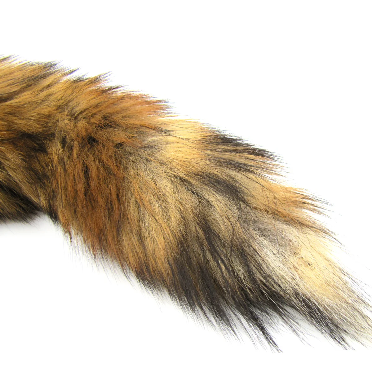 Red Fox Tail Pelt Keychain Fur Hide Keyring Tassel Key Ring Chain Bag Charm Gift - Image 2