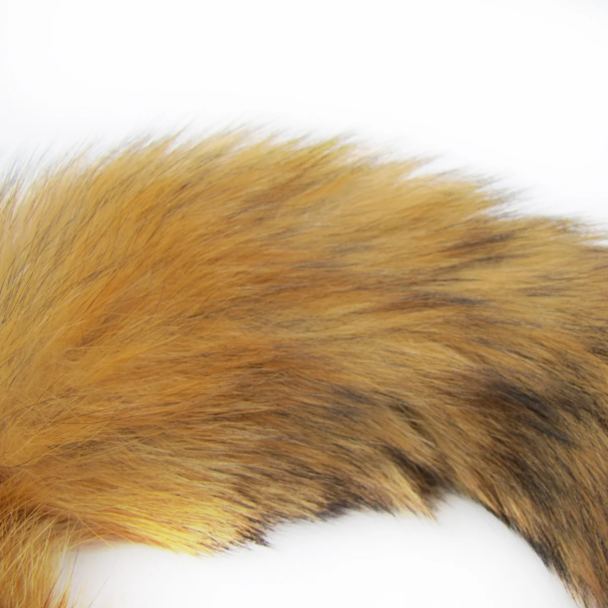 Red Fox Tail Pelt Keychain Fur Hide Keyring Tassel Key Ring Chain Bag Charm Gift - Image 3