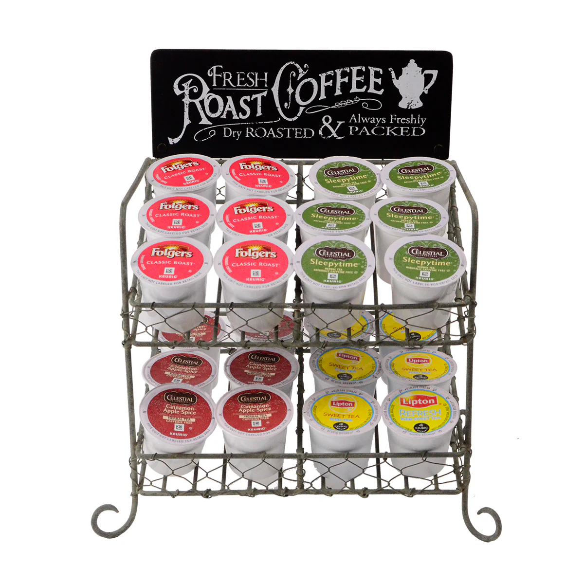 Rustic Coffee Storage Basket - Image 4