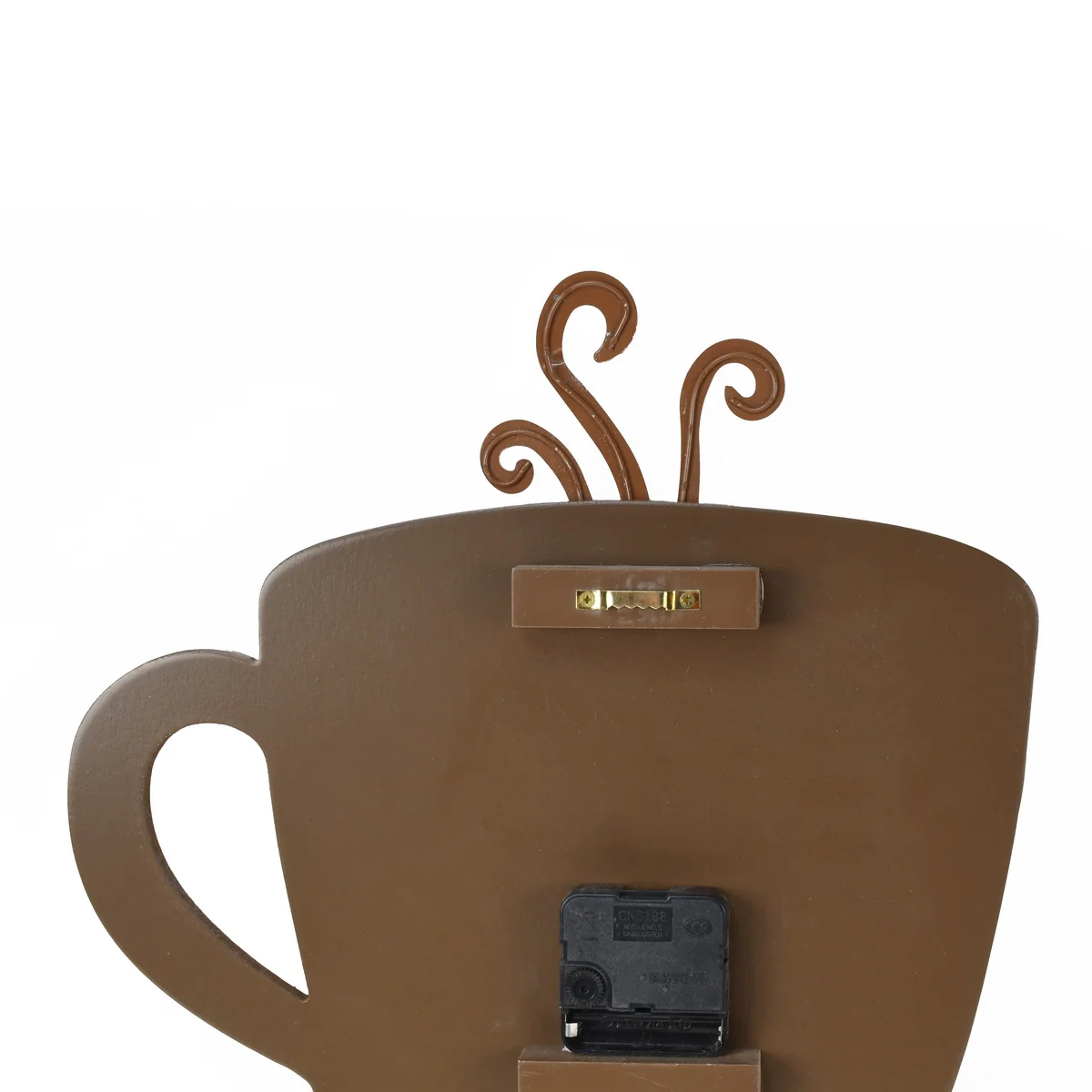 Rustic Decorative Coffee Cup Modern Analog Wall Clock Farmhouse Kitchen Decor - Image 2