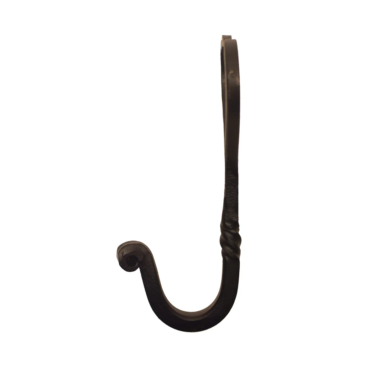 Rustic Forged Iron Heart Wall Hook Coat Hat Rack Kitchen Towel Hanger Home Decor - Image 2