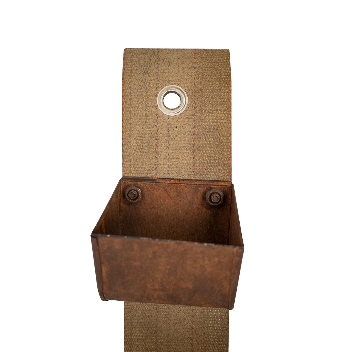 Rustic Hanging Utility Belt Organizer 5 Pockets Garage Tool Storage Organization - Image 3