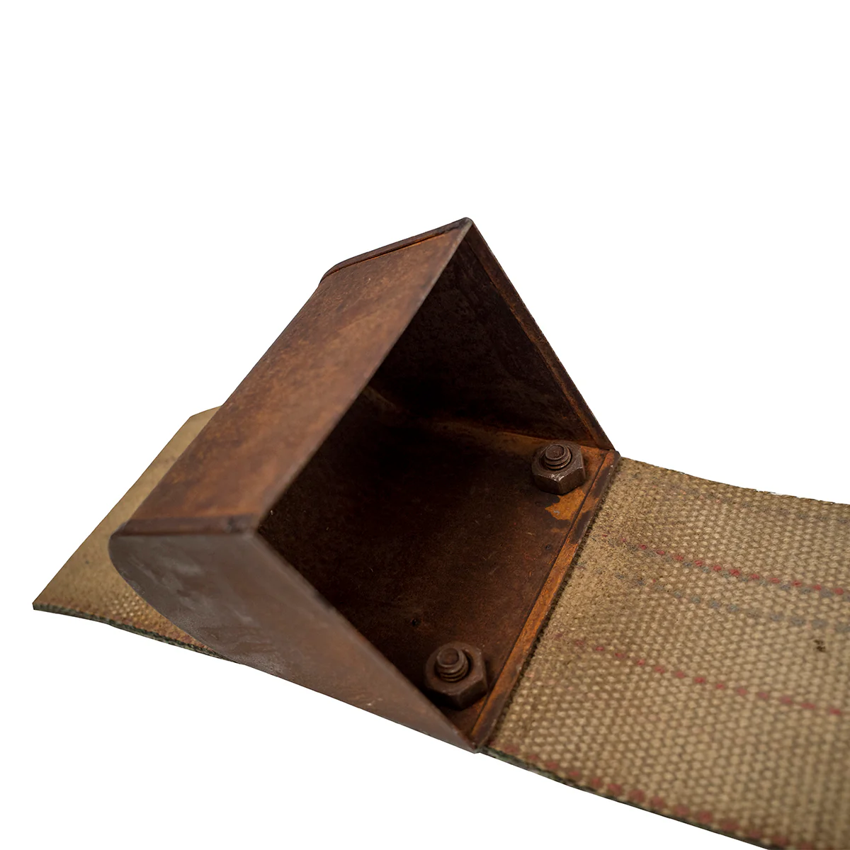Rustic Hanging Utility Belt Organizer 5 Pockets Garage Tool Storage Organization - Image 4