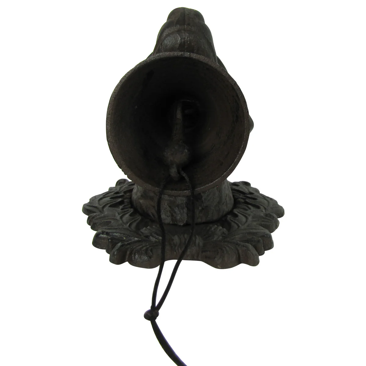 Rustic Metal Wall Mount Loyal Dog Head Door Call Bell - Image 4