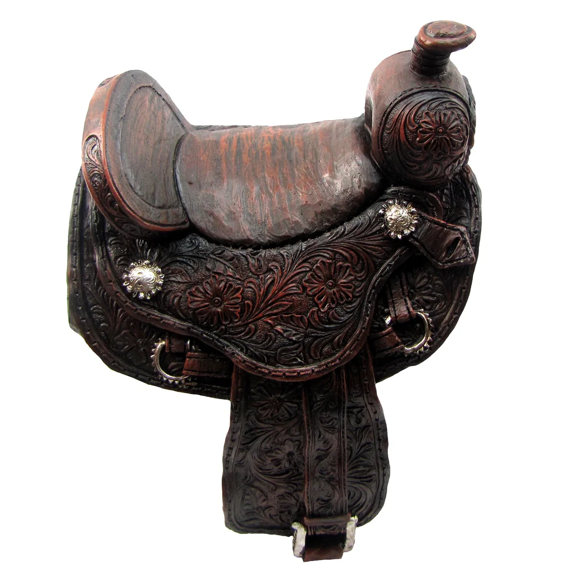 Rustic Saddle Toilet Paper Roll Holder - Image 2