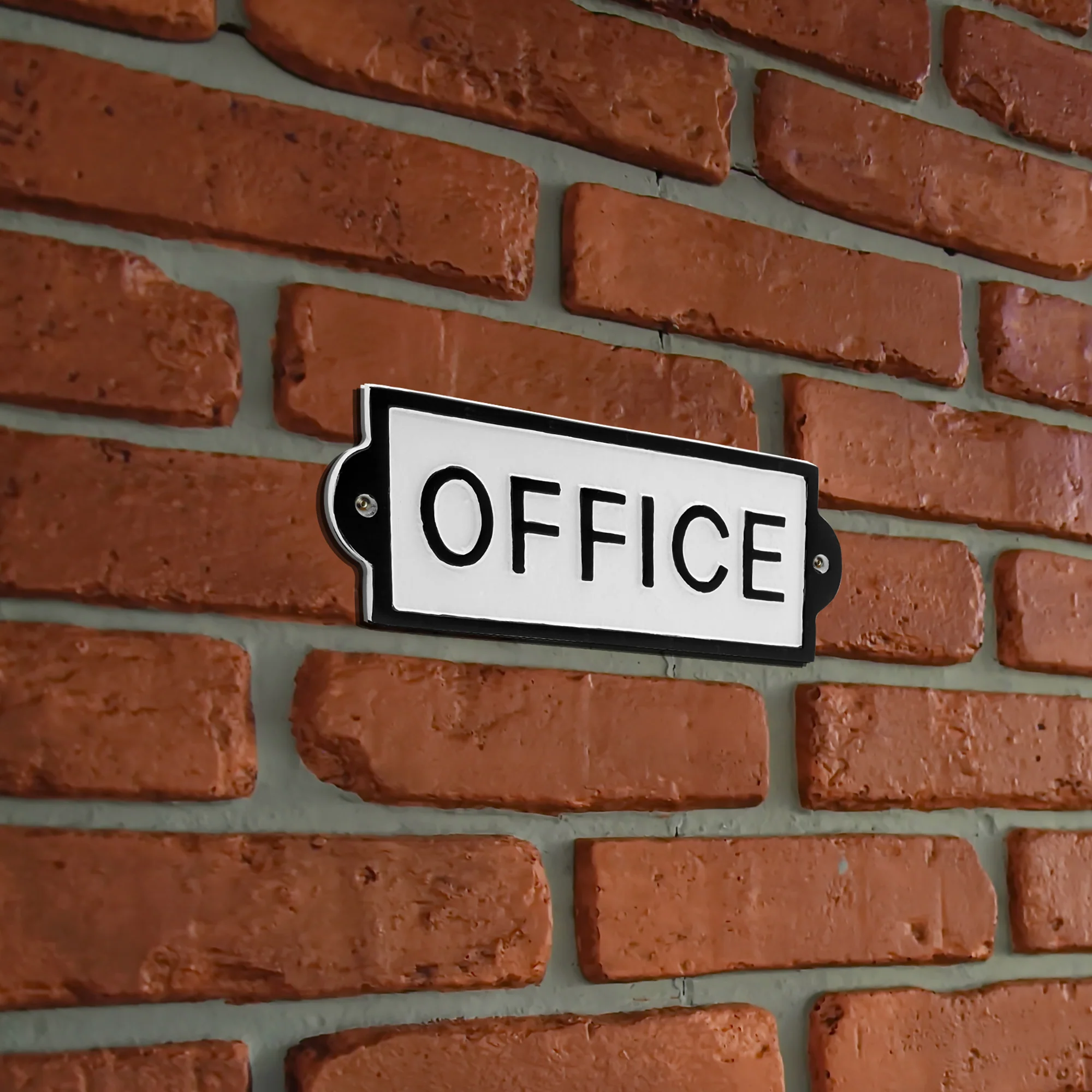 Metal Office Door Sign for Home Office, Business or Room Vintage Iron Wall Decor - Image 7