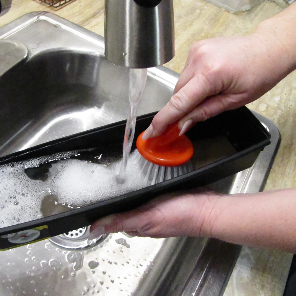 Scrub Brush 3pc Dish Baby Bottle Kitchen Tools Housekeeping Cleaning Supplies - Image 5