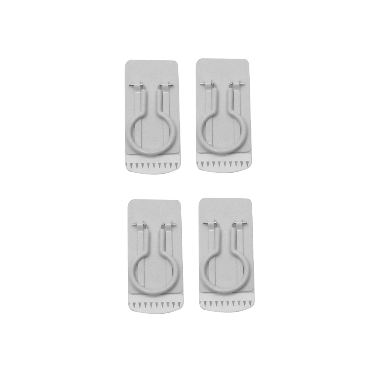 Self Adhesive Reusable Broom Mop Hangers Tools Hooks Set Home Wall Organization