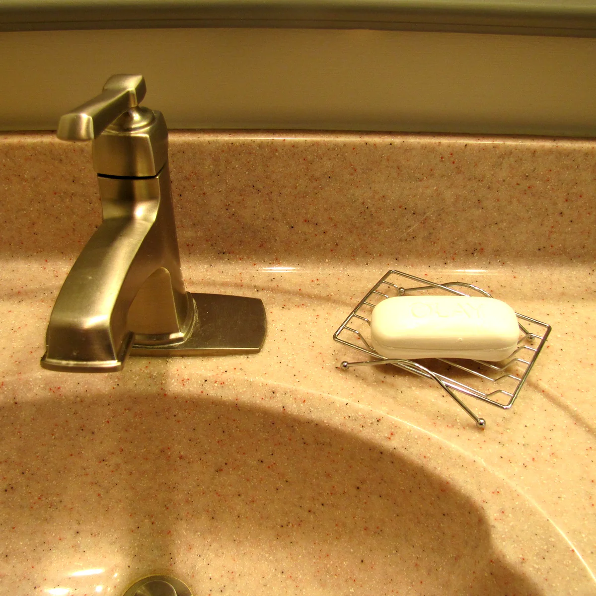 Set 2 Metal Kitchen Bathroom Sink Soap Bar Dishes Bath Shower Tray Sponge Holder - Image 5