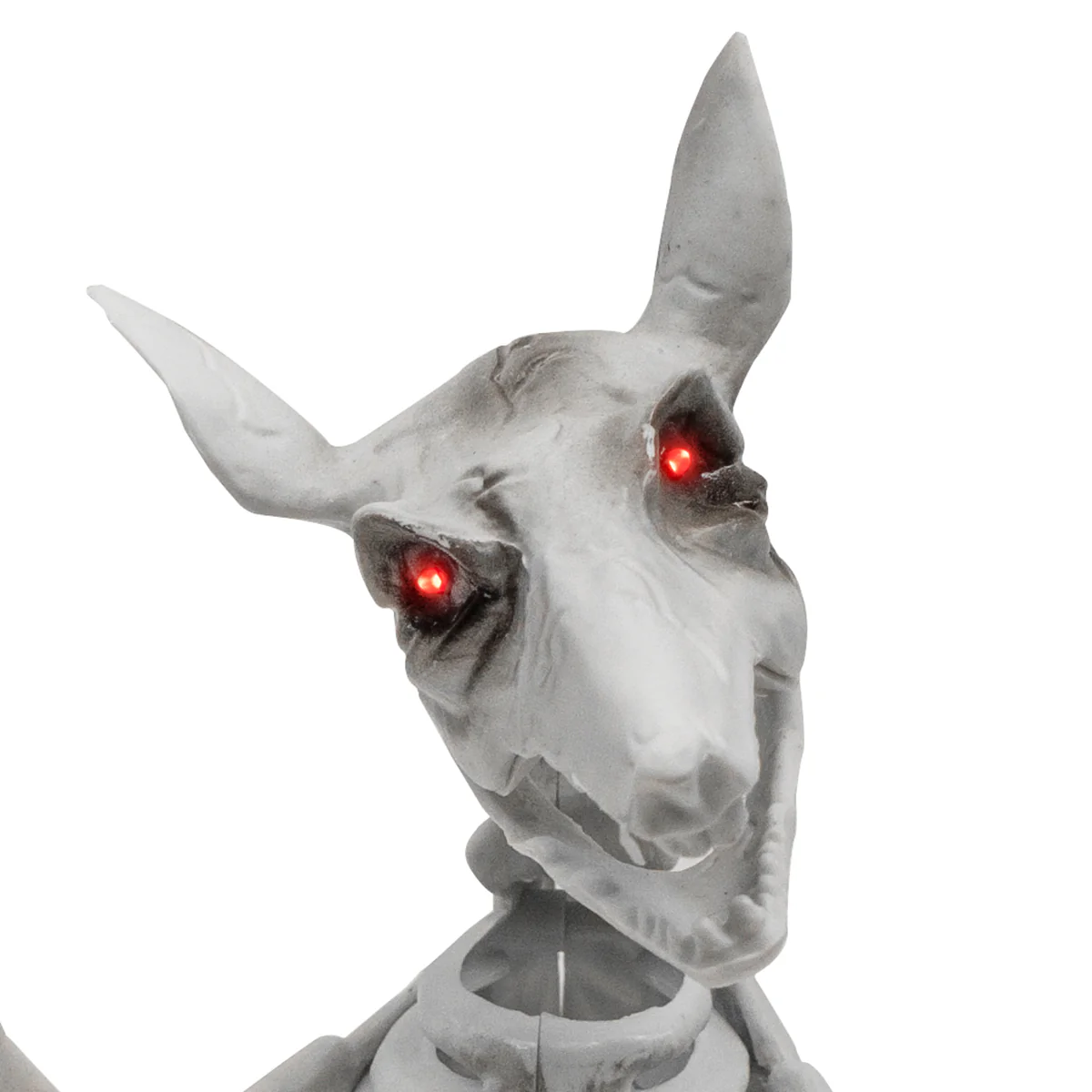 Set 2 Scary Light Up Skeleton Crow Rat Haunted House Prop Halloween Party Decor - Image 5