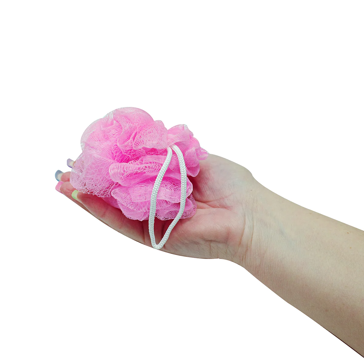 Set Of 4 Travel Loufas Bath Sponge Dead Skin Remover Shower Exfoliating Scrubber - Image 7