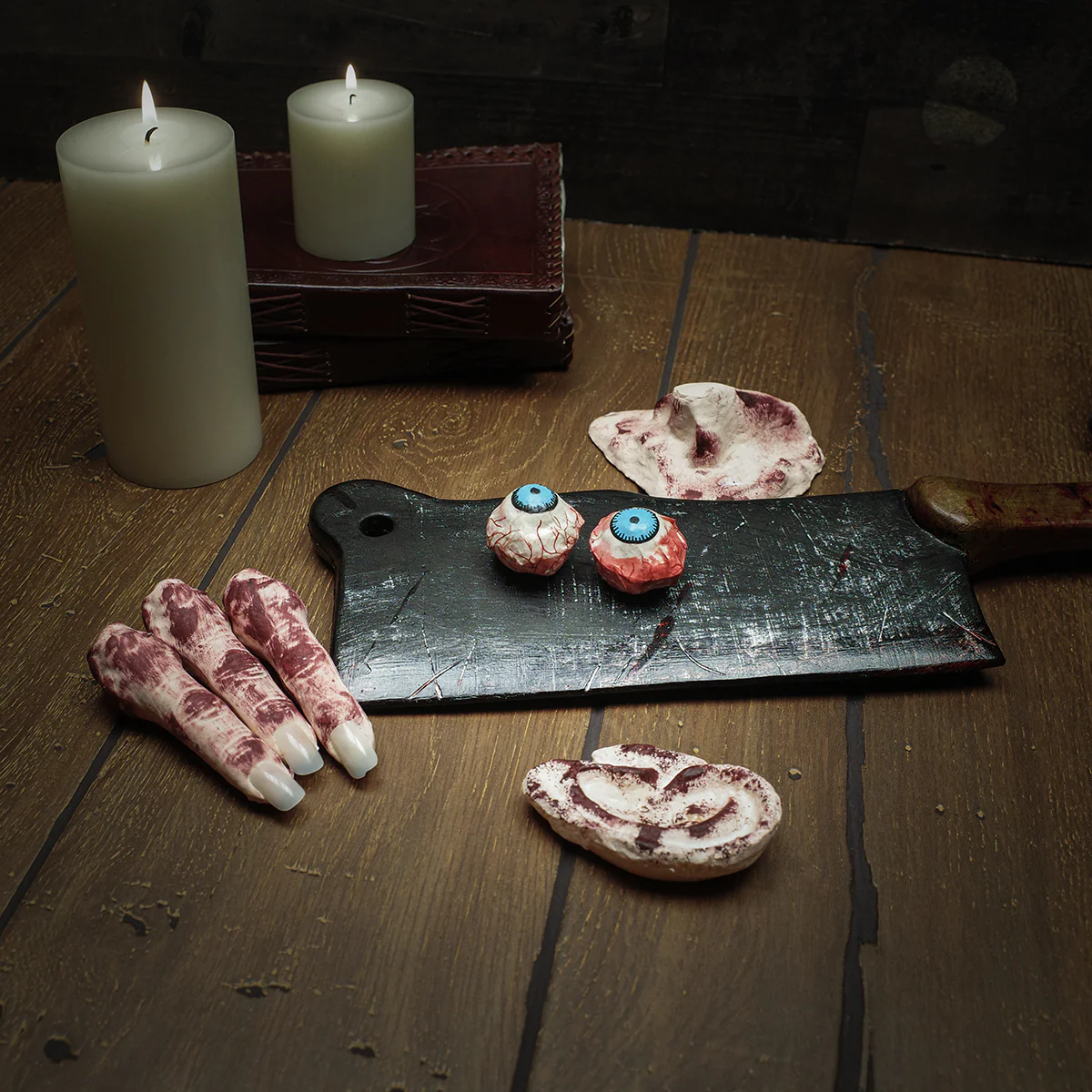Severed Bloody Ears Fingers Lifelike 3D Halloween Party Decor Haunted House prop - Image 3