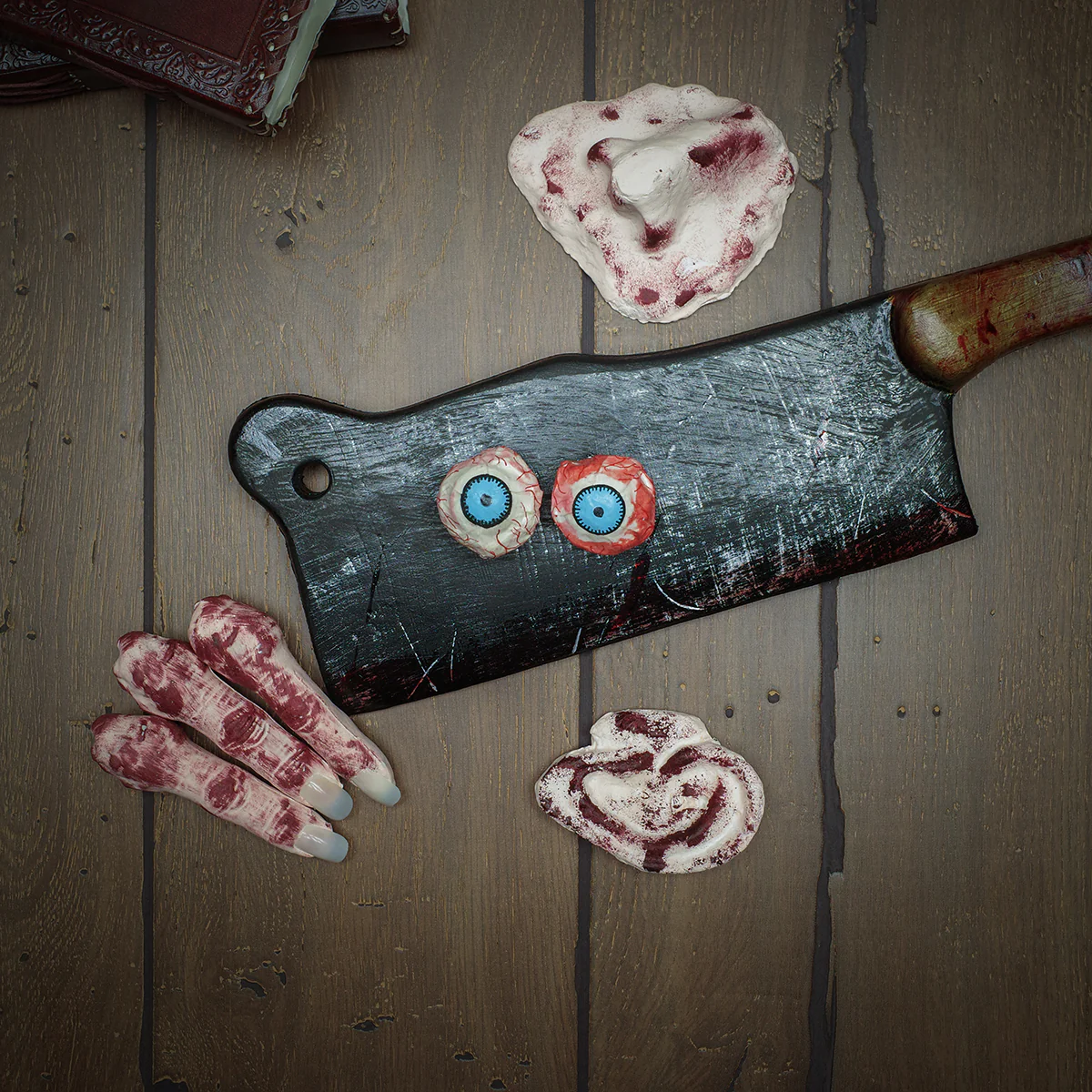 Severed Bloody Ears Fingers Lifelike 3D Halloween Party Decor Haunted House prop - Image 4