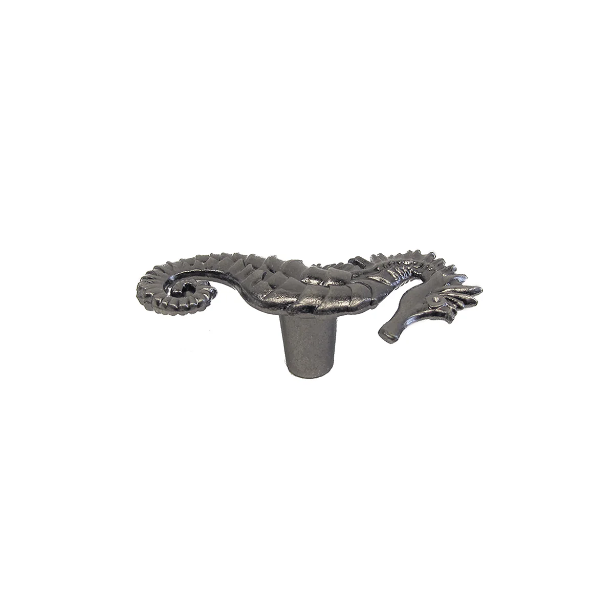 Silver Metal Seahorse Cabinet Dresser Drawer Knob Pull Hardware Beach Home Decor - Image 2