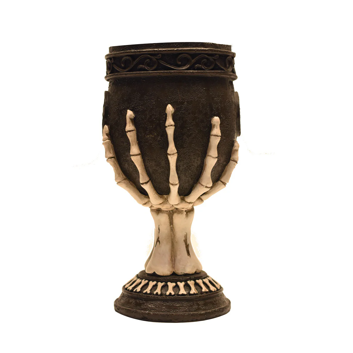 Skeleton Hand Chalice Cup Gothic Wine Goblet Spooky Halloween Kitchen Home Decor - Image 3