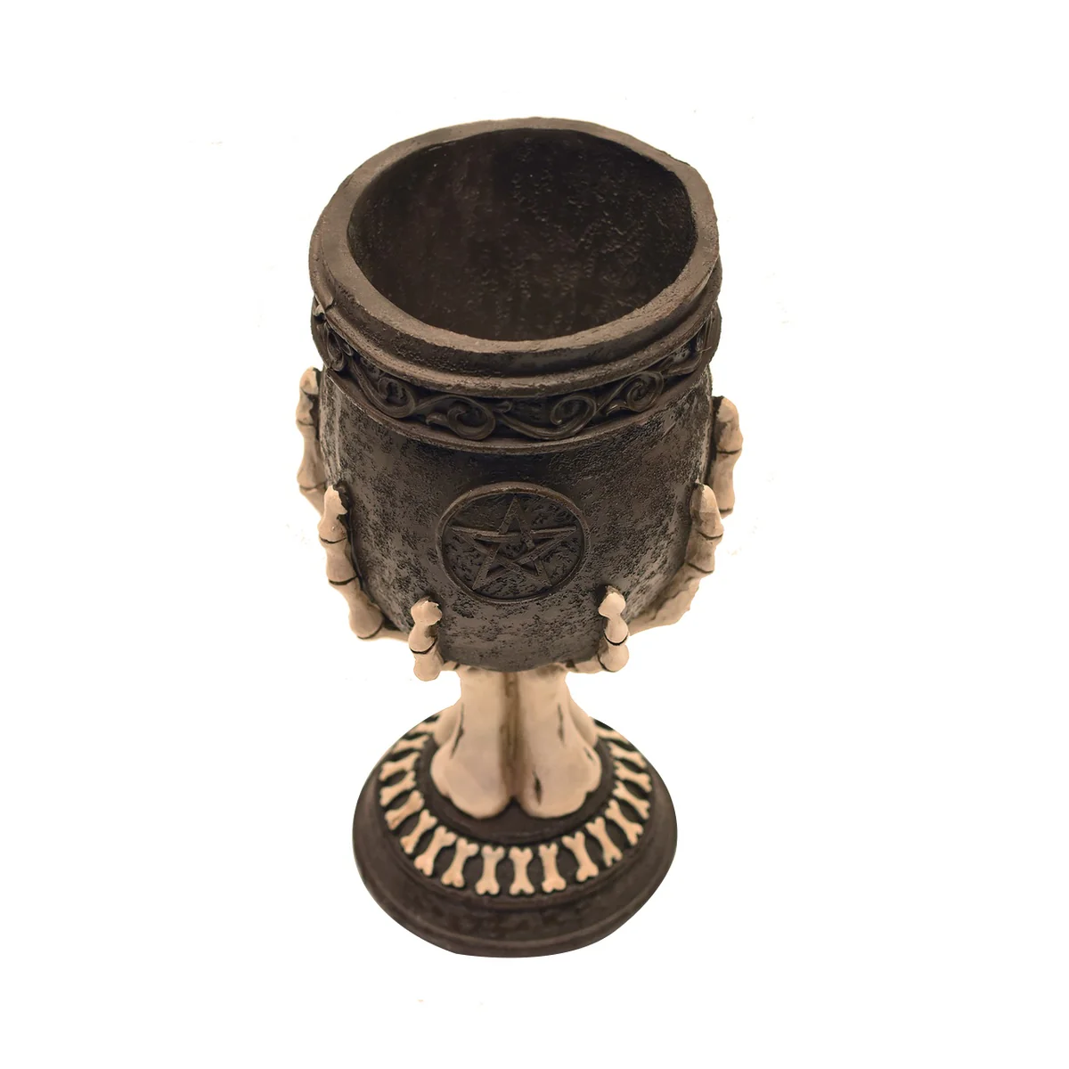Skeleton Hand Chalice Cup Gothic Wine Goblet Spooky Halloween Kitchen Home Decor - Image 4