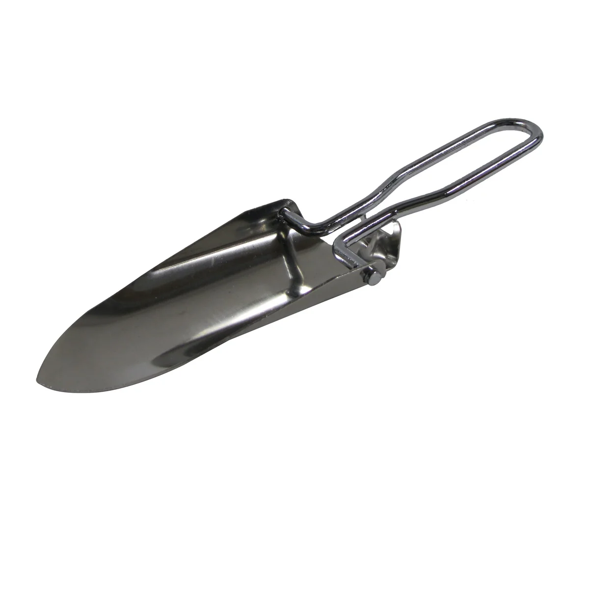 Small Metal Folding Garden Trowel Outdoor Gardening Tool Camp Hand Shovel Pouch - Image 3