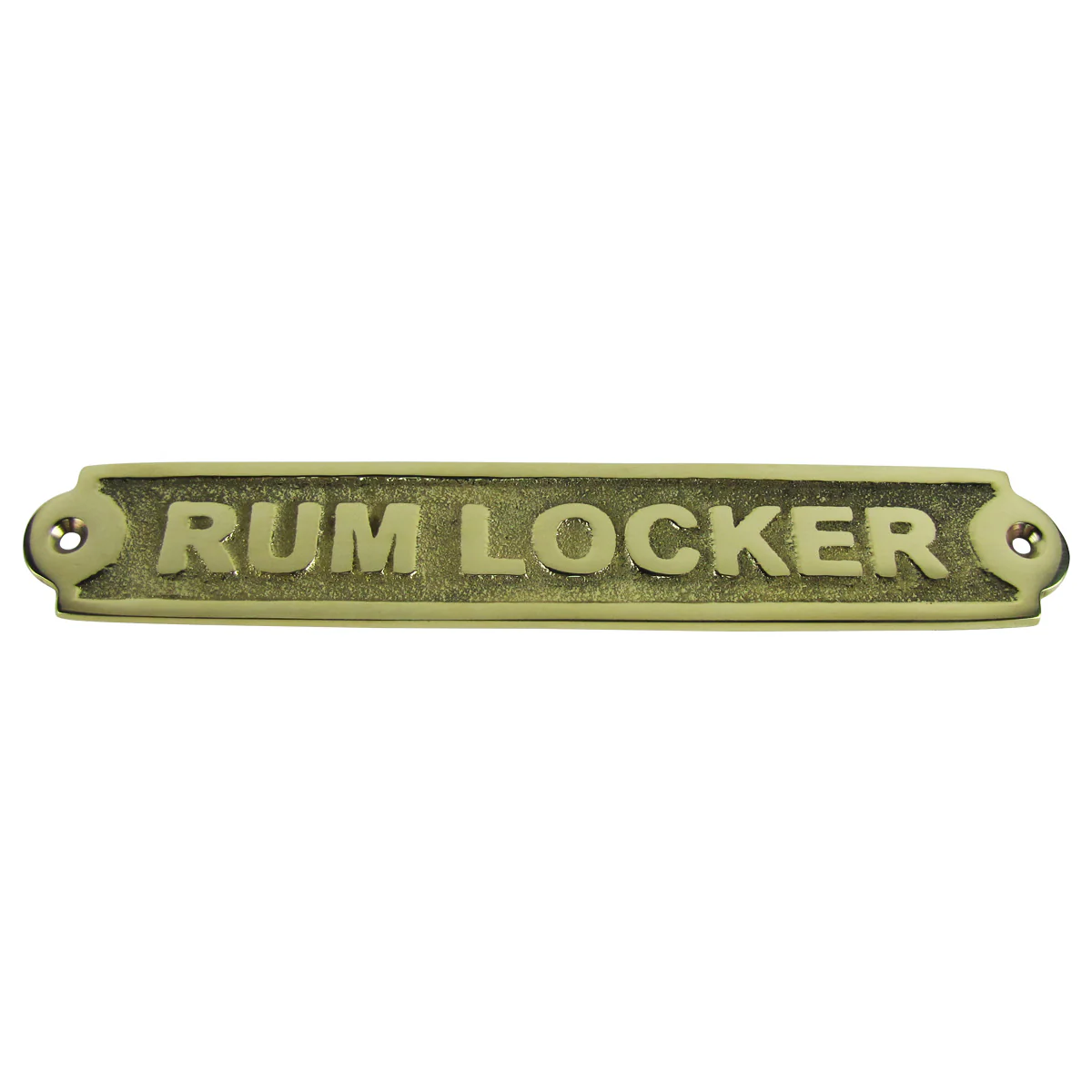 Solid Brass Nautical Beach Bar Pub Decor Ship's Sign