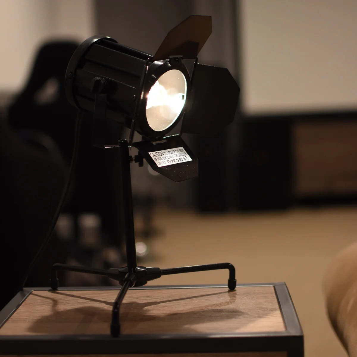 Stage Performance Mini Flood Light Film Table Desk Lamp Theatre Party Spotlight - Image 6