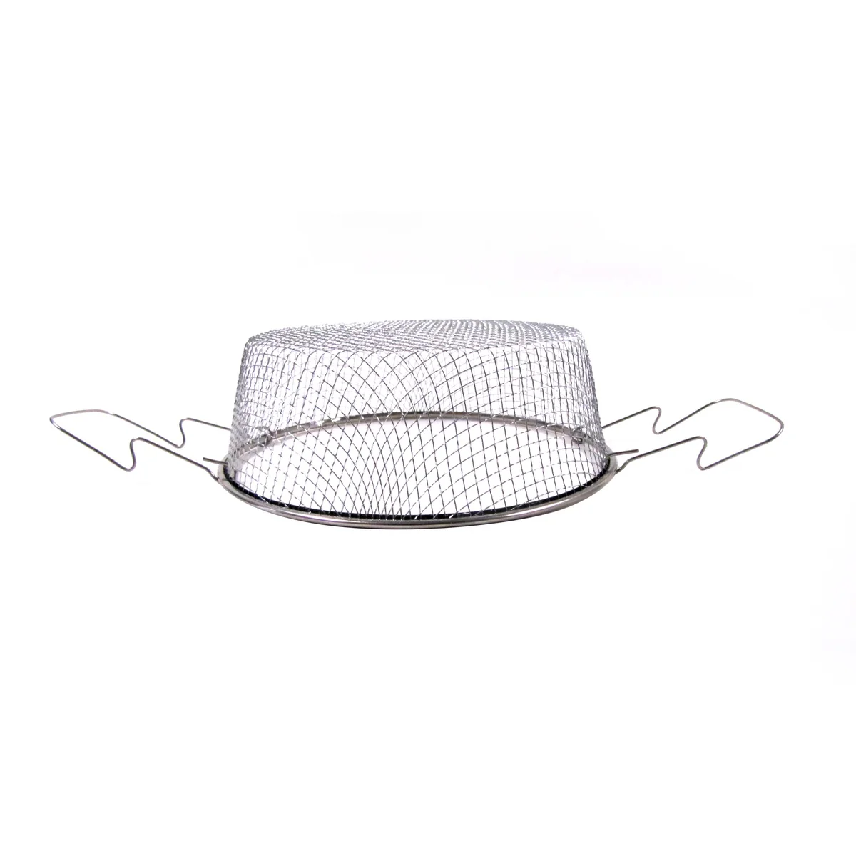 Stainless Steel Mesh Cook Strainer Pasta Noodle Drain Fry Basket Food Colander - Image 4
