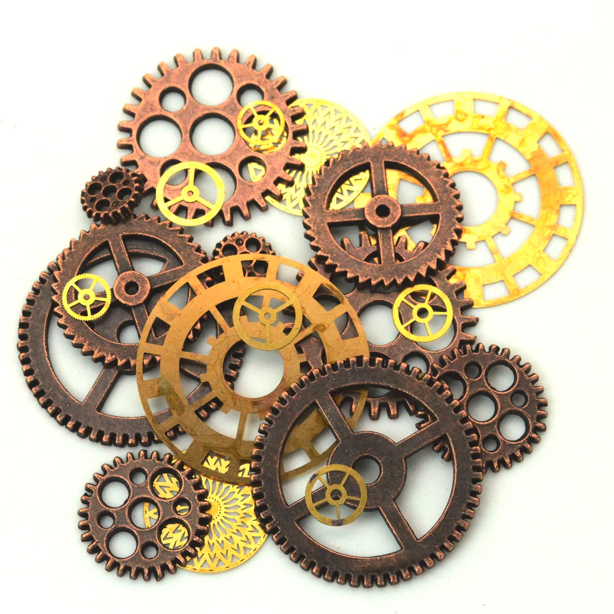 Steampunk Bag Of Gears&Cogs Costume Accessories