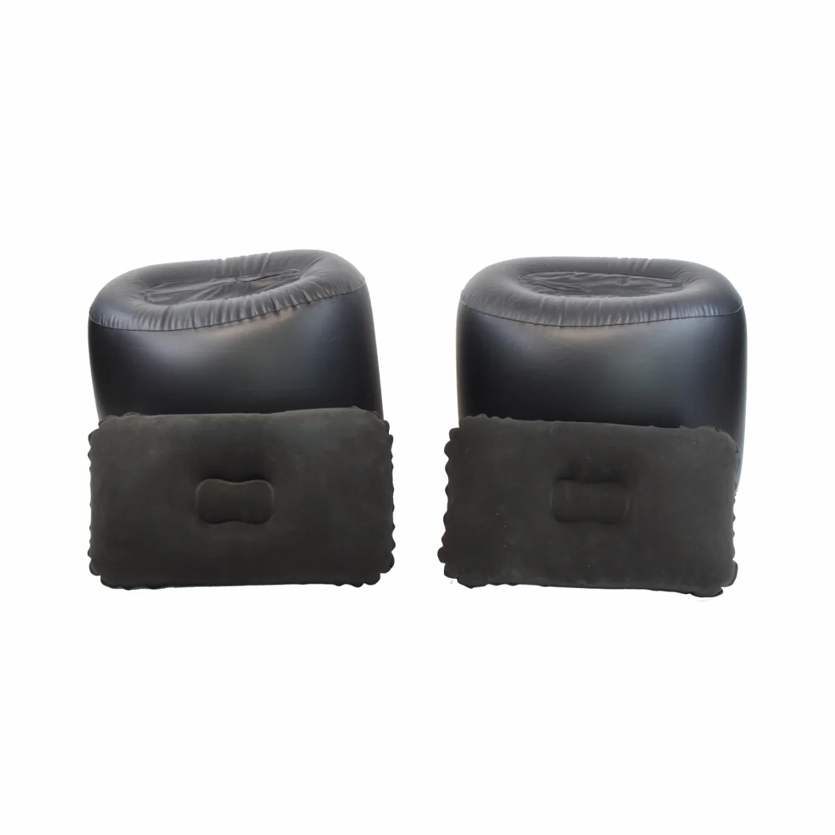 SUV Car Inflatable Twin Air Mattress Backseat Sleeping Bed Pad Pillows Air Pump - Image 2