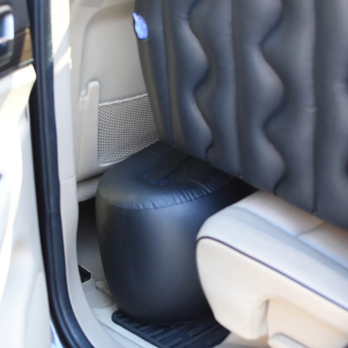 SUV Car Inflatable Twin Air Mattress Backseat Sleeping Bed Pad Pillows Air Pump - Image 6