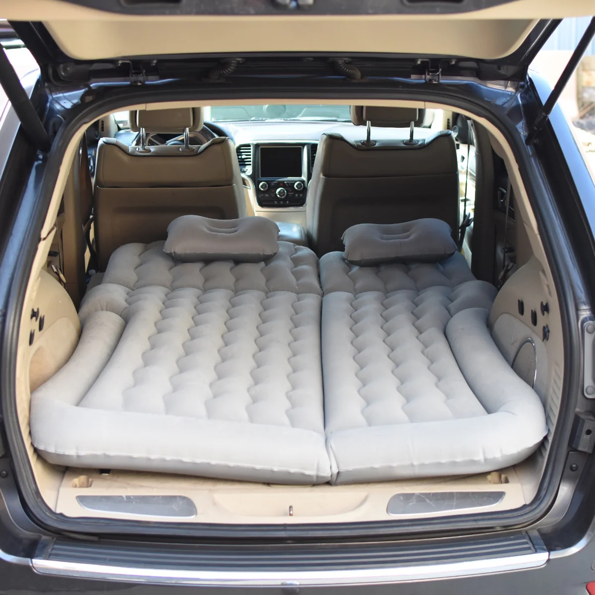 SUV Queen Air Mattress Back Seat Truck Bed Inflatable Pad Blow Up Day Colchones - Image 5