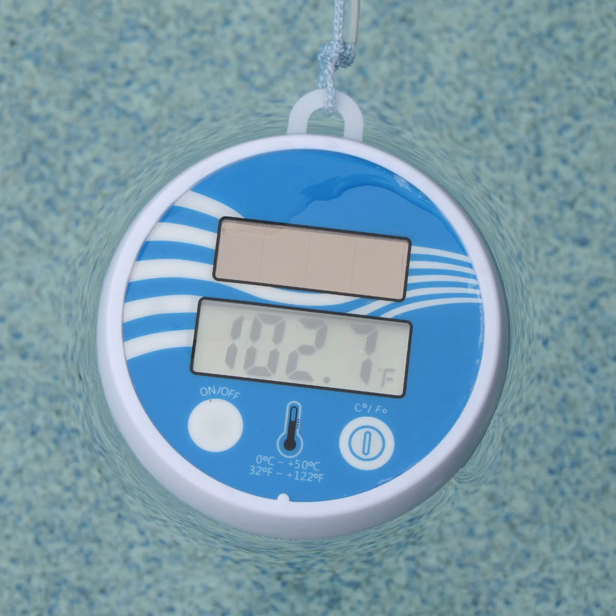 Swimming Pool Digital Thermometer Floating Easy Read Outdoor Temperature Gauge - Image 8