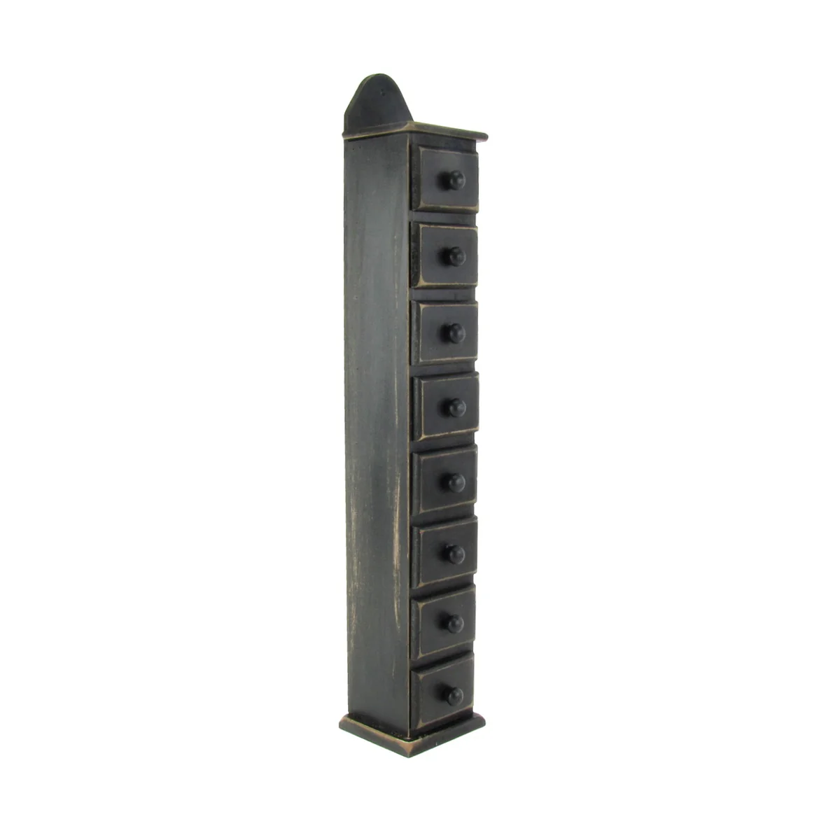 Tall Wood Spice Box Utility Cabinet