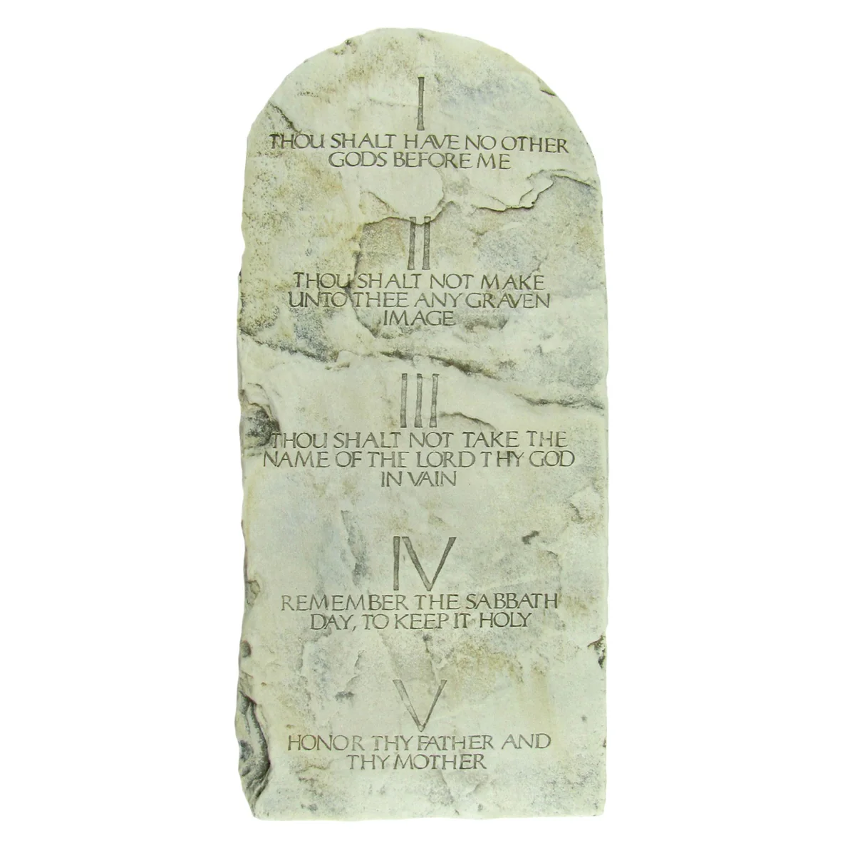 Ten Commandments Stone Tablets Set - Image 2