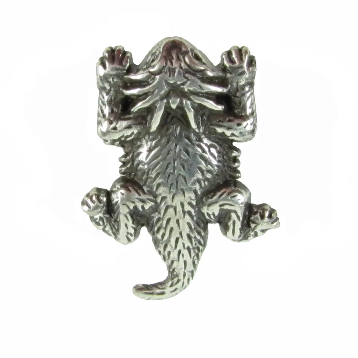 Texas Horn Toad Lizard Screw Back Concho Leather Craft Western Saddle Accessory