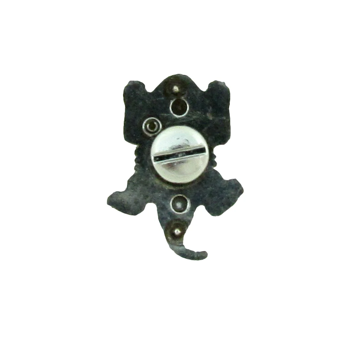 Texas Horn Toad Lizard Screw Back Concho Leather Craft Western Saddle Accessory - Image 2