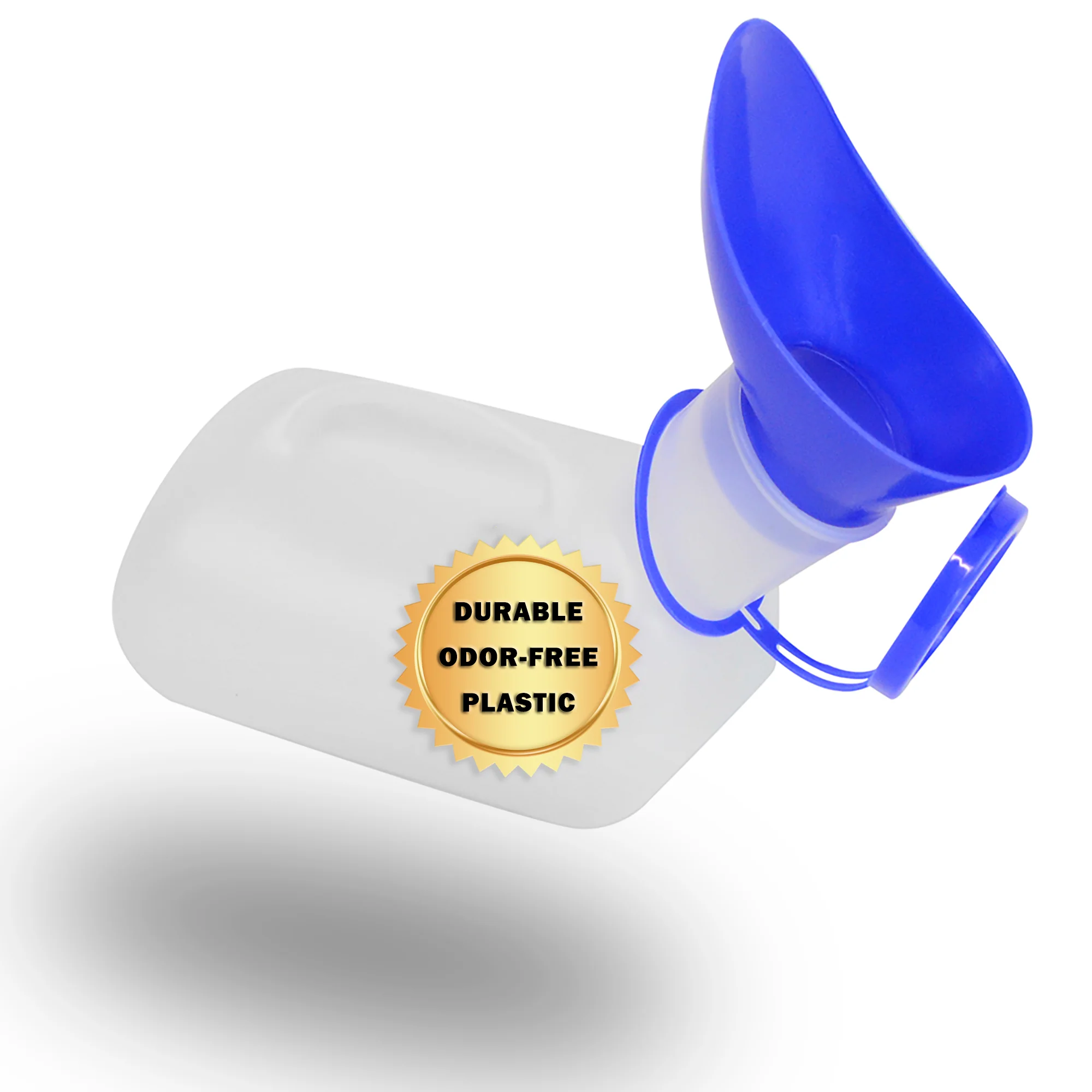 Travel Urinal Bottle for Men, Women 1000 mL Car Camping Road Trip Essentials