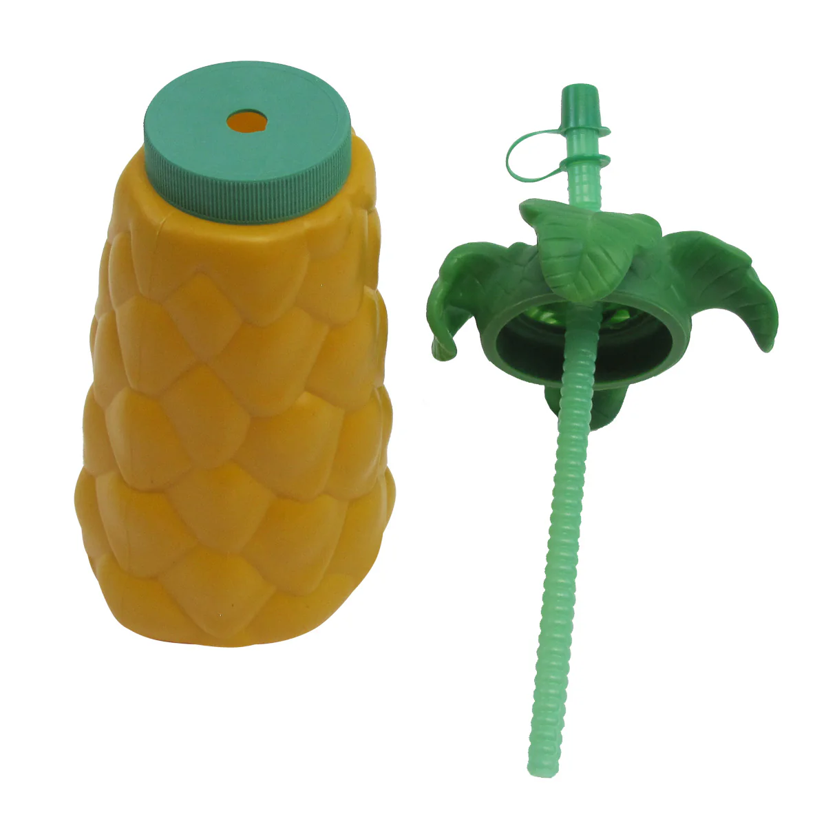 Tropical Palm Coconut Tree Drink Cup Straw Beach Luau Mug Hawaiian Party Decor - Image 4