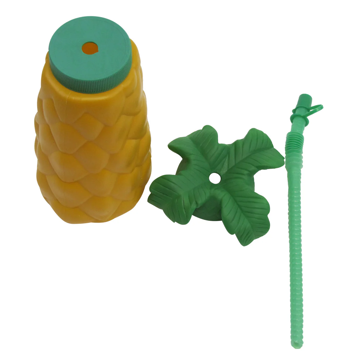 Tropical Palm Coconut Tree Drink Cup Straw Beach Luau Mug Hawaiian Party Decor - Image 5