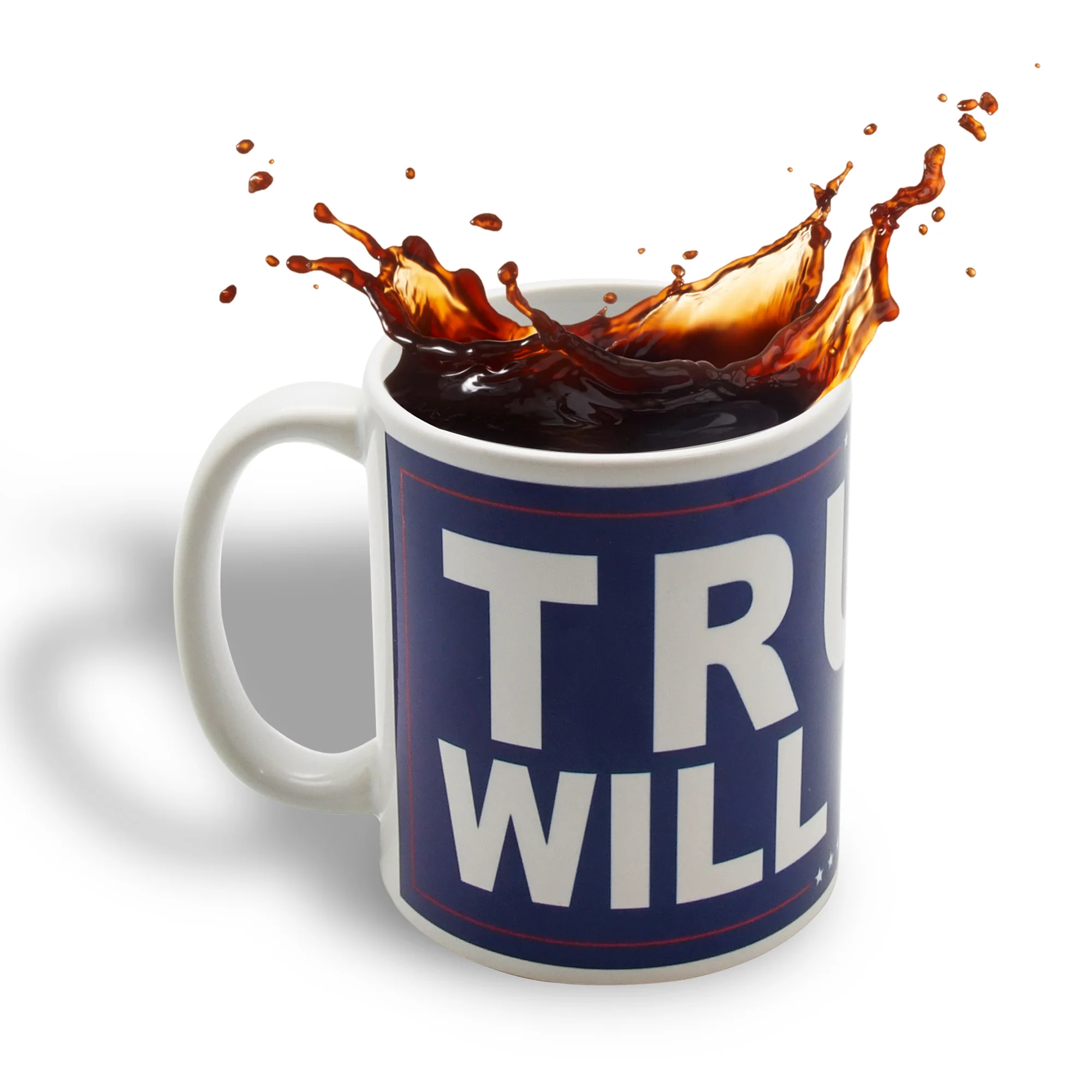 Trump Will Fix It Mug - President Donald Trump Hot Coffee Cup Tea MAGA 2025 Gift