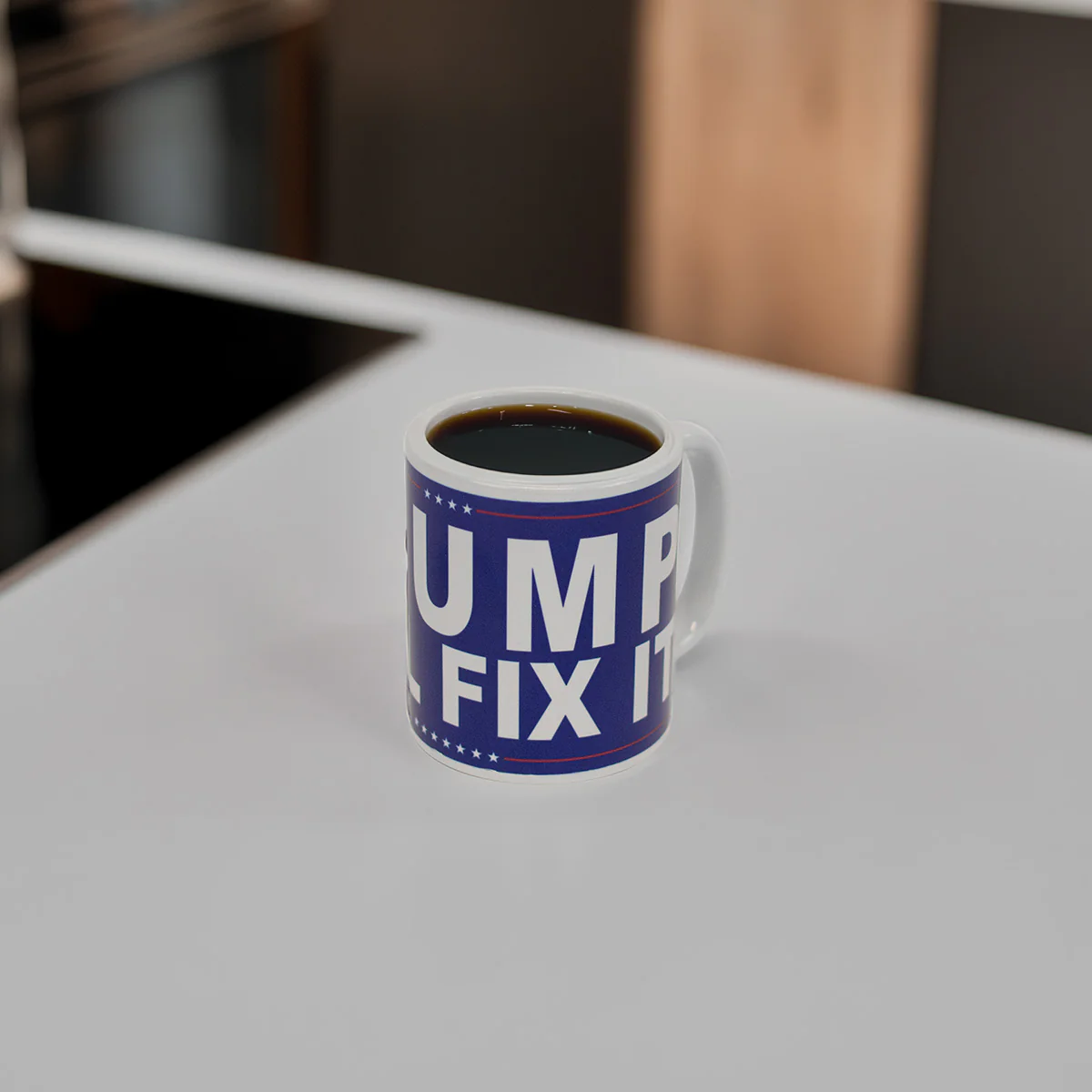 Trump Will Fix It Mug - President Donald Trump Hot Coffee Cup Tea MAGA 2025 Gift - Image 6