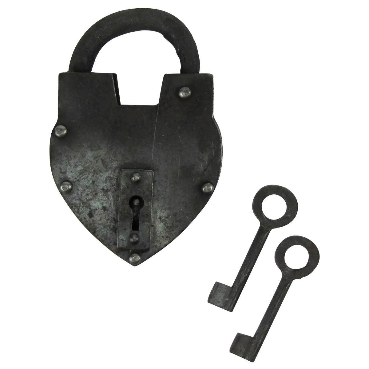 Unique Large Metal Heart Shaped Lock