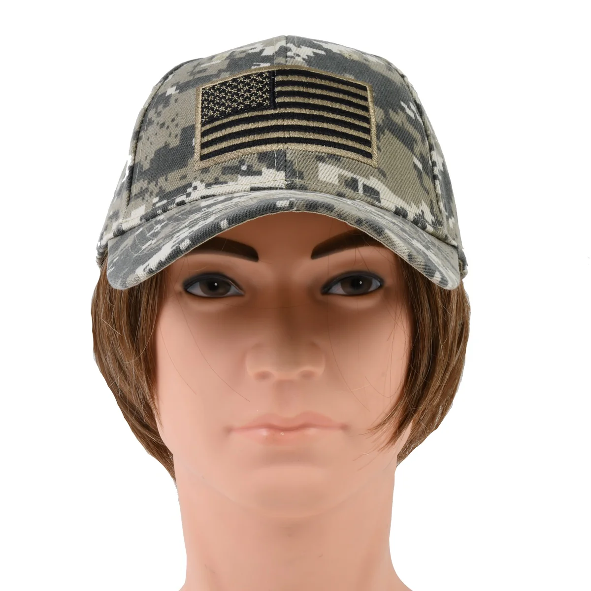 US America Flag Camo Tactical Baseball Hat Embroidered USA American Military Cap - Image 4