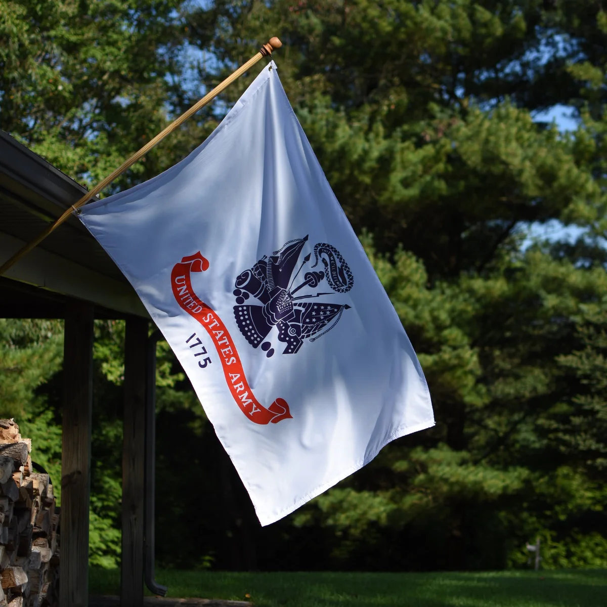 US Army 3x5 Outside Flag USA American Veteran Gift Garden Flags Military Decor - Image 4