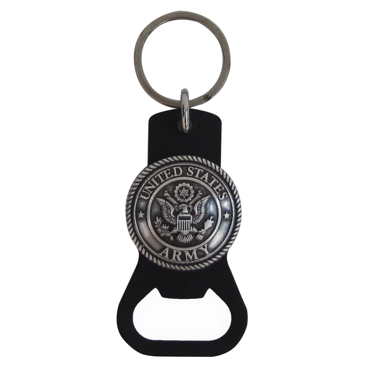 US Army Car Keyring Beer Soda Pop Cap Bottle Opener Military Gift Key Chain Ring