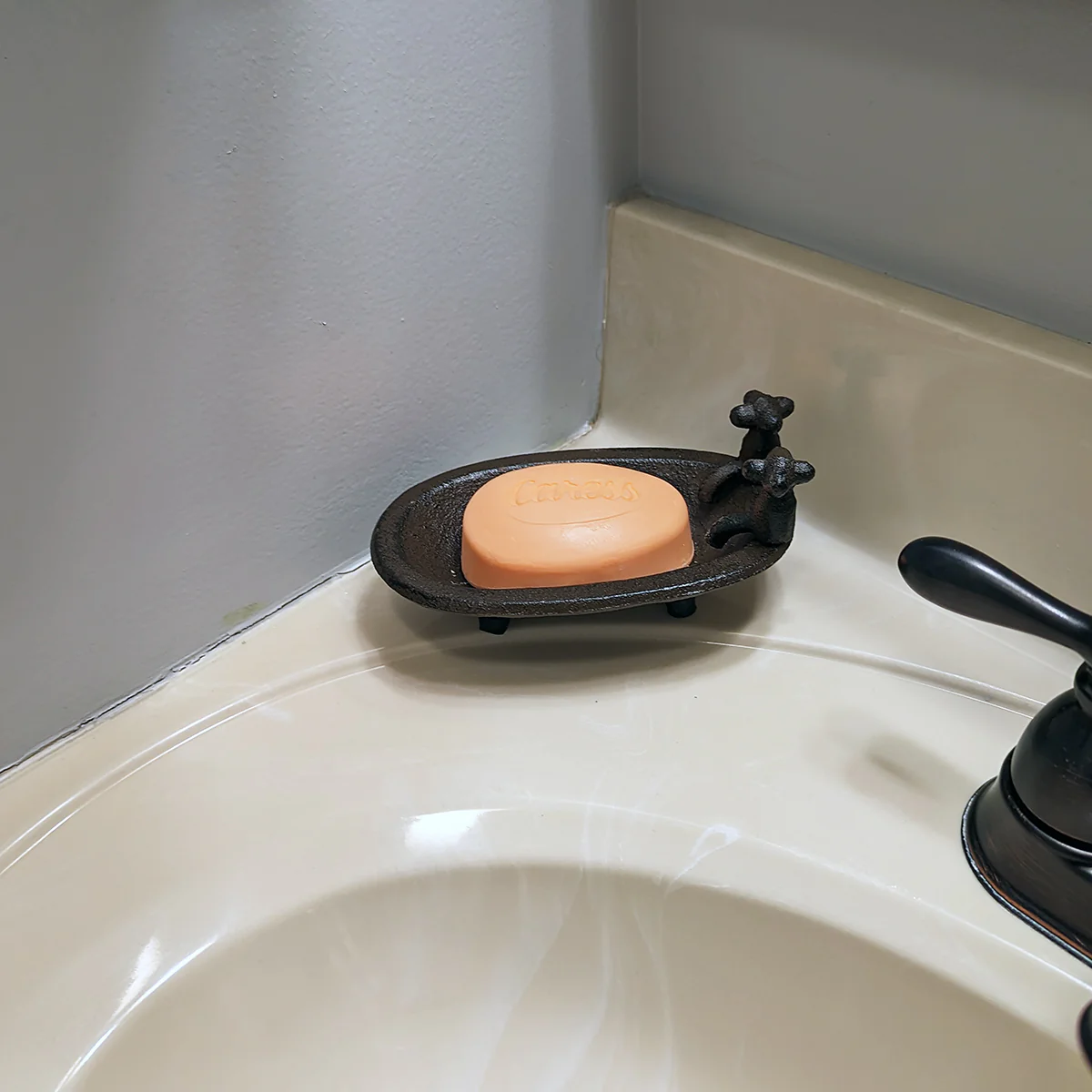 Victorian Style Clawfoot Bath Tub Soap Dish Rustic Farmhouse Bathroom Home Decor - Image 5
