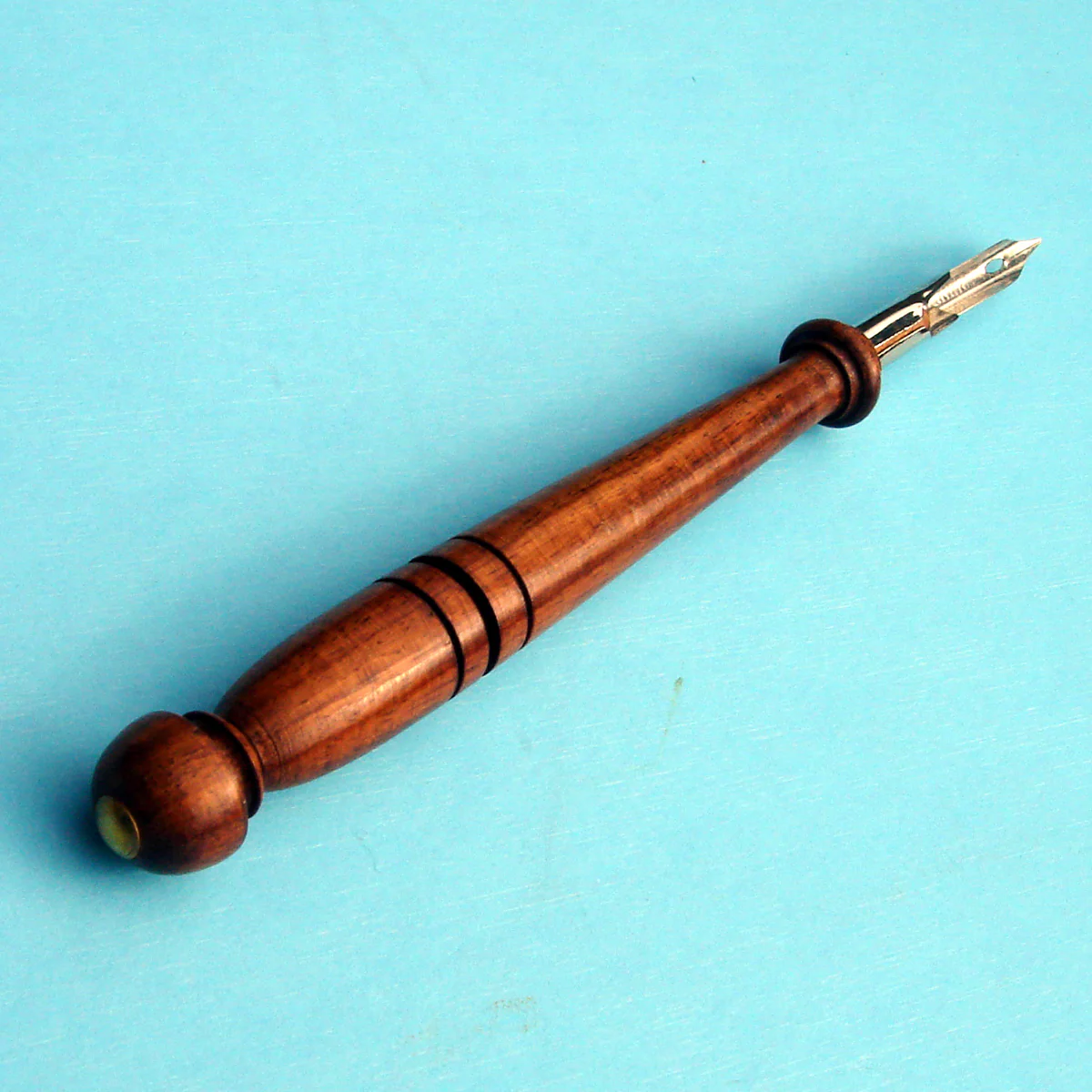 Vintage Antique Wooden Writing Pen - Image 2